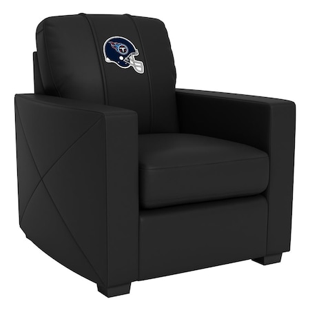 Dreamseat Silver Club Chair with Tennessee Titans Helmet Logo XZ7759002CHCDBK-PSNFL21052
